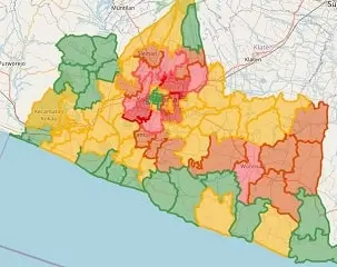 Web GIS Road Analyst in Kab. Sleman